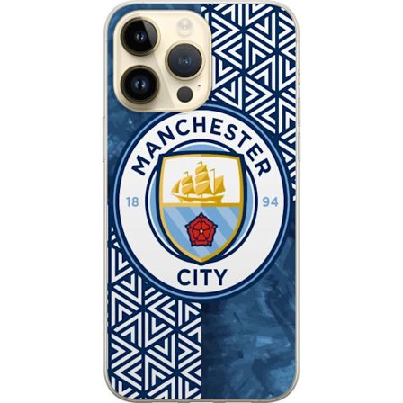 Kompatibelt Mobildeksel til Apple iPhone 14 Pro Max Man City emblem
