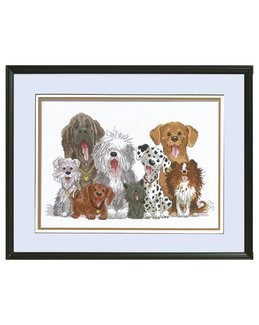 Broderikit Tavla Gänget - Design Works Crafts