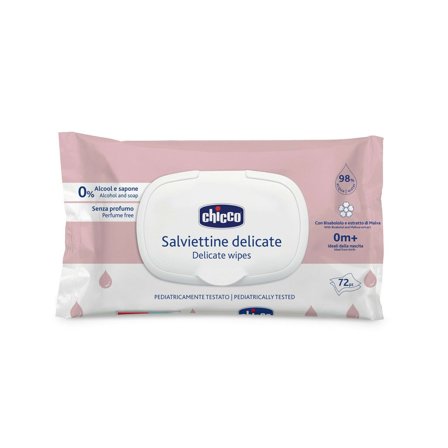 Chicco Salviettine Delicate 72 Pezzi