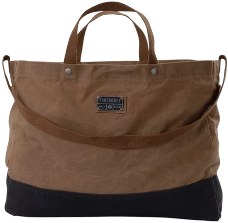 Barebones Neelum Firewood Carrier Tote Khaki