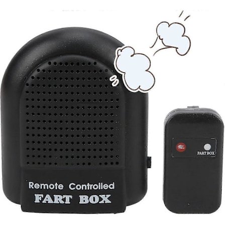 Prompemaskin med fjernkontroll, elektronisk fjernstyrt prompemaskin for familie og venner - Svart