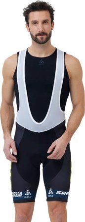 Odlo Men's The Scott SRAM Replica Bib Shorts Men workout shorts Black XL