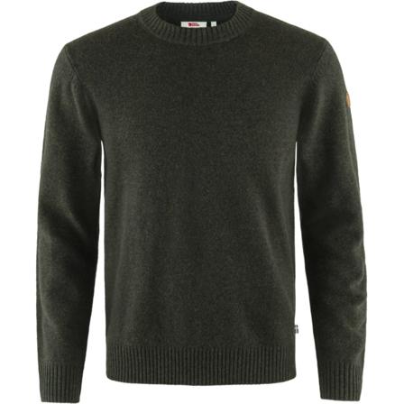 Fjällräven Men's Övik Round-neck Sweater Men long-sleeved sweaters Green XS