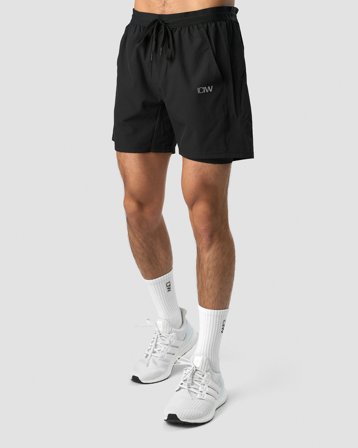 ICANIWILL - Workout 2-in-1 Shorts Black - Kortbyxor - Herr - Träningskläder från ICIW