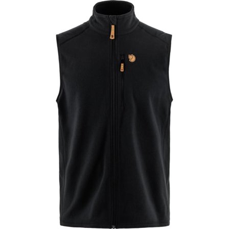 Fjällräven Övik Lite Fleece Vest XXL - Miehet - Black - Vests