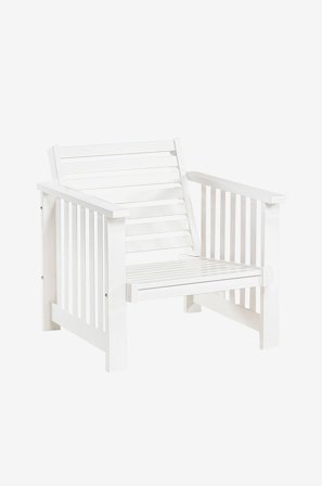 Hillerstorp - GOTLAND fåtölj - Vit - Utefåtöljer - Från Homeroom