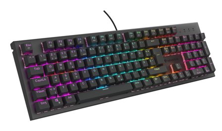 GENESIS Gaming Tastatur THOR 303 silent kabelgeb. (DE)