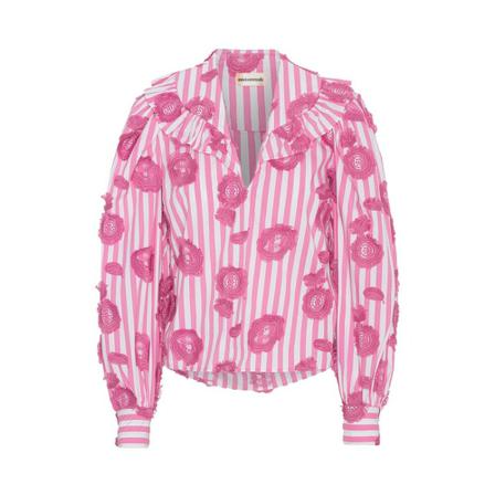 Custommade Blouses ; Shirts rosa, Dam, Dam, Storlek: M