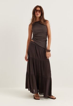 ONLY - Onlmikka Long Skirt Wvn Noos