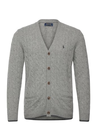 Polo Ralph Lauren | Cable-Knit Wool-Cashmere Cardigan | XL