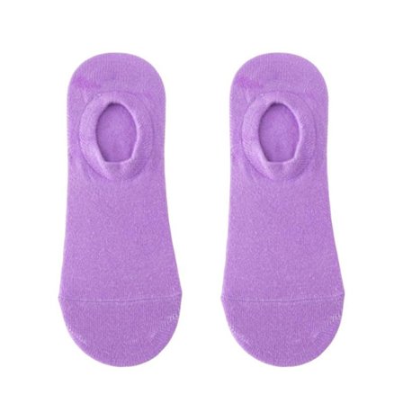 1 par usynlige sokker, hurtigtørrende, skridsikre, åndbare, komfortable, lavt skåret, tynde, med lav kant, damesokker til studerende