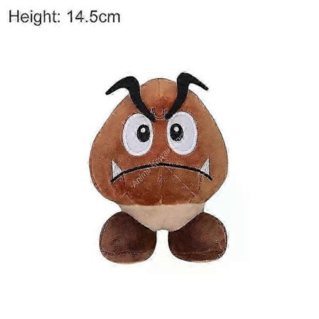 AGame Mario Plysjdukke Søt Mario Luigi Prinsesse Peach Daisy Rosalina Elefant Bowser Bowser Jr Vivian Ninji Kosedyr 25-26[D]