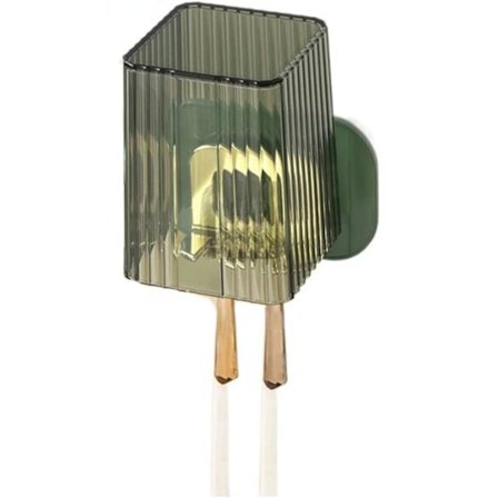 Hammasharjan pidike seinälle, rei'ittömästi asennettava, hammaskupilla, kylpyhuoneen wc-kupilla, hammasharjan teline