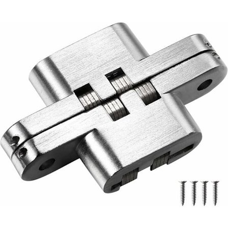 1 kpl 69 mm piilotettu ristikkäinen näkymätön saranat puulle Ha