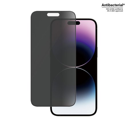 PanzerGlass Privacy Screen Protector iPhone 14 Pro Max | Ultra-Wide Fit w. EasyAligner