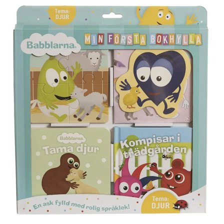 Babblarna Min första bokhylla Djur