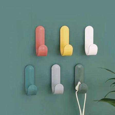 (6 kpl) Liimakoukut Utility Wall Hooks Avainkoukut Sein lle Koristeellinen Avainteline Telinett Itsekiinnittyv t Sein koukut Pyyhkeille, Hattuille, 