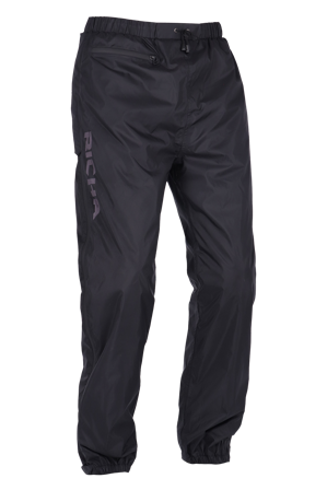Regenbroek Richa Side-Zip Rain Motor Zwart L