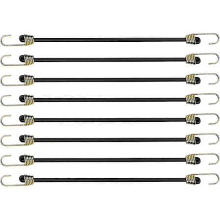 Pzs 24 cm joustavat kuminauhat koukuilla – Pienet minikuminauhat, yleiskäyttöiset kumiset joustokiristimet, raskaat kiristyshihnat kuljetukseen