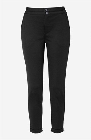 Freequent - Ankelbukser i jersey i sort til damer i størrelse XL (44) - Cellbes