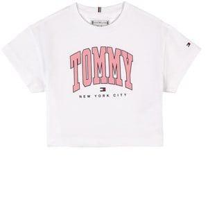Kids - Tommy Hilfiger Branded T-Shirt White 14 Years - Tops - 14 years - White - Mädchen