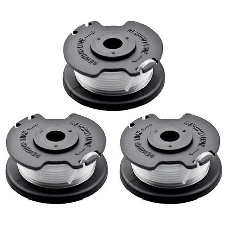 [CA] 3 stk. TLE-03 Spole for Einhell GE-CT 18 28 Li TC GE-CT 18 28 Li Gressklipper Nylon Trimmertrådspole