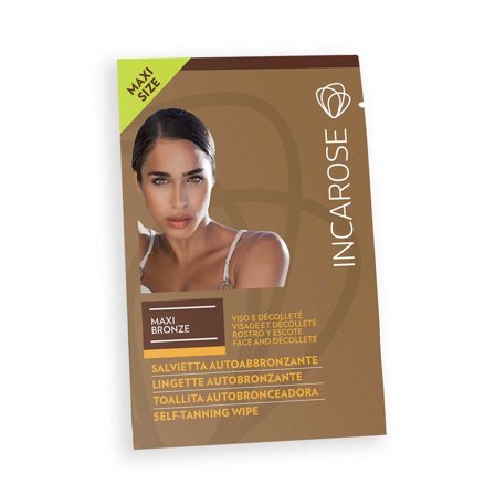 Incarose Maxi Bronze Salvietta Autoabbronzante Viso 1 Pezzo