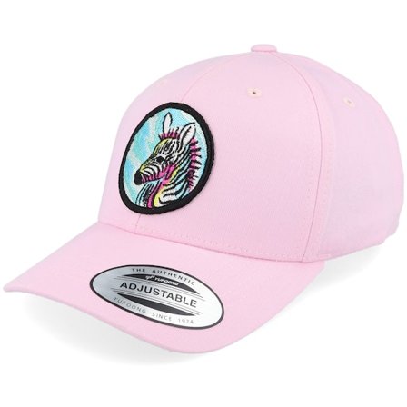 Kiddo Cap - Pink adjustable Czapka Z Daszkiem - Kids Zebra Pink Adjustable @ Hatstore