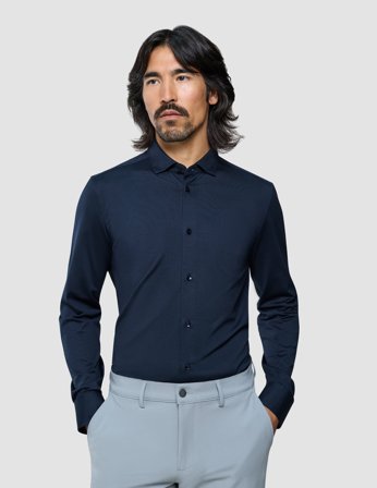 Shaping New Tomorrow - Classic Shirt - Midnight Blue - Slim Fit - Herren - Größe XXL