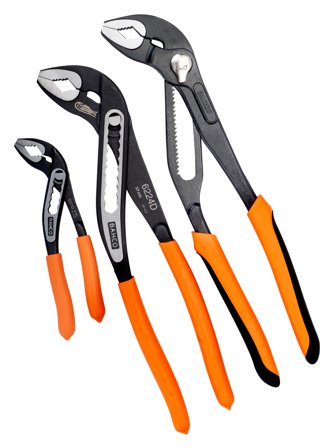Bahco 7224-622XD-3P Polygripsats 3 delar, Handverktyg