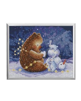 Broderikit Billede Snekys - RTO