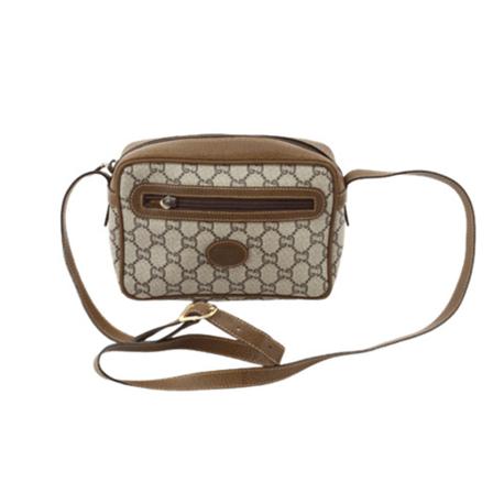 Gucci Vintage pre-owned Shoulder Taske Brun, Herre Vintage Tasker, Størrelse: ONE Size