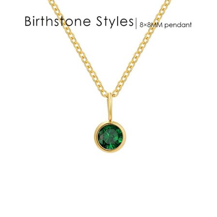 12 Constellation Halskjede Birthstone Anheng 5 5