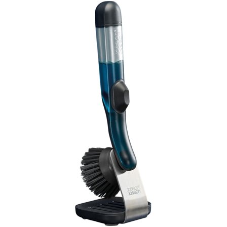 Joseph Joseph SinkTech Oppvaskbørste med oppvaskmiddelbeholder og stativ' - 'Klar