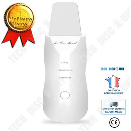 TD Ultrasonic Skin Scrubber, Ultrasonic Face Scrubber Ansiktsborttagning Ultrasonic Vibration Peeling Massage Machine