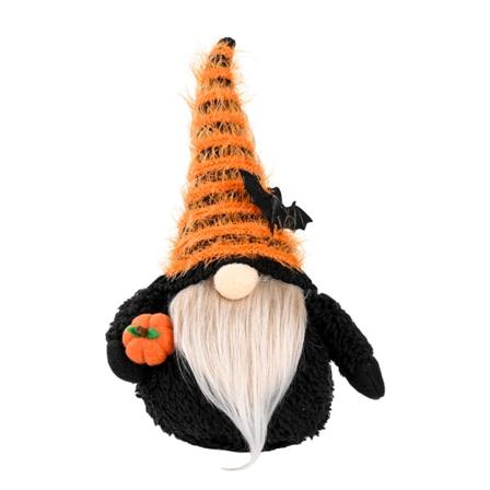 Halloween Dekorationer Flagermus Græskar Gnome Svensk Tomte Plys Håndlavet Skandinavisk Elf Nisse Dværg Bondegårdsindretning