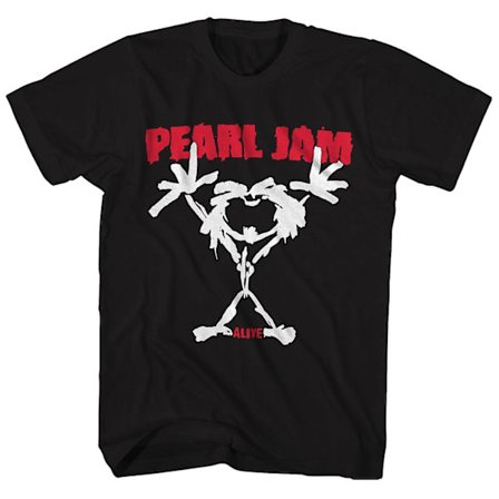 Pearl Jam T-shirt Alive Stickman Pearl Jam T-shirt