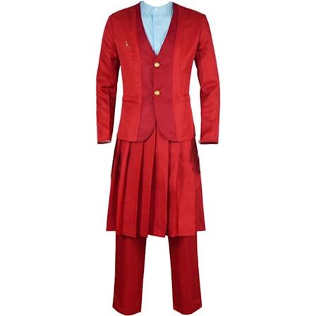 Filmkostyme Rød Dress Halloween Julerfest M