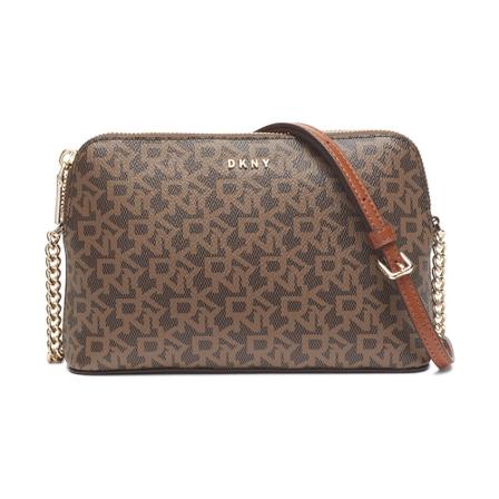 Dkny Cross Body Tass , Bruin , Dames , Maat: ONE Size Schoudertassen