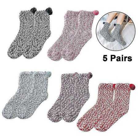 Fuzzy Sokker - Uldsokker Julegaver til Kvinder