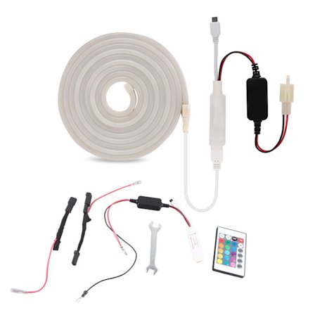 Tesla Model 3 Y 2021 2022 Främre Bagageutrymme RGB LED Omgivande Belysningsremsor Ersättning