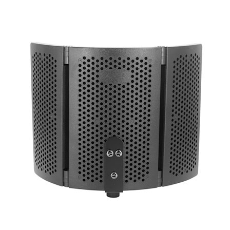 Mikrofon isolasjon hette foldbar mikrofon skjold med trippel lyd isolasjon