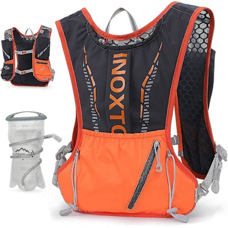 Hydreringsvest Rygsæk, Let Vand Løbevest Pakke Med 1,5l Vandblærepose Dagrygsæk Til Vandreture Trail Løbe Cykling Race Marathon Til Kvinder