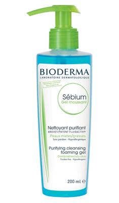 Bioderma Sebium Moussant Gel Detergente 200ml