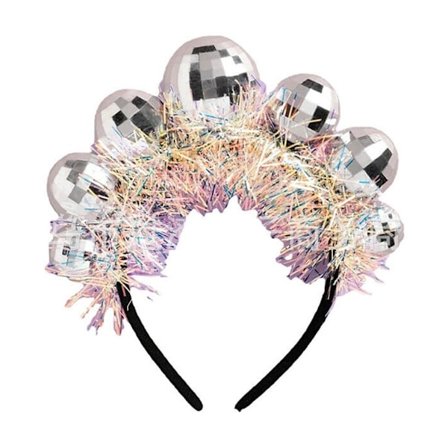 Disco Ball pannebånd Hårbånd Speildesignet
