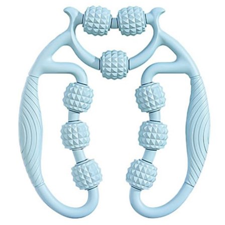 Massasje Relax Sirkulær Benklemme 9-Hjuls Muskelrulle Dypvevsmassasje For Ben Armmassasje