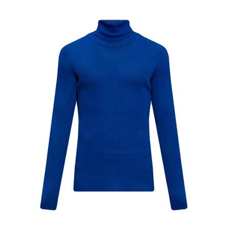 Off White Ribbed Coltrui top , Blauw , Heren , Maat: XL