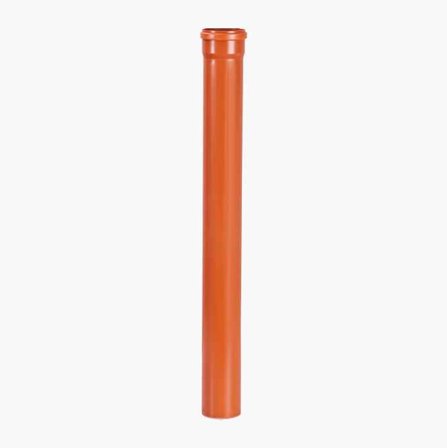 Markavloppsrör 3 m Ø110 mm - Biltema