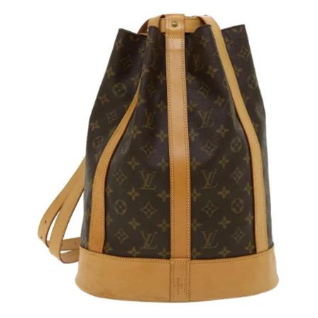 Louis Vuitton Vintage, Pre-owned Canvas louis-vuitton-bags Bruin, Dames, Maat:ONE Size