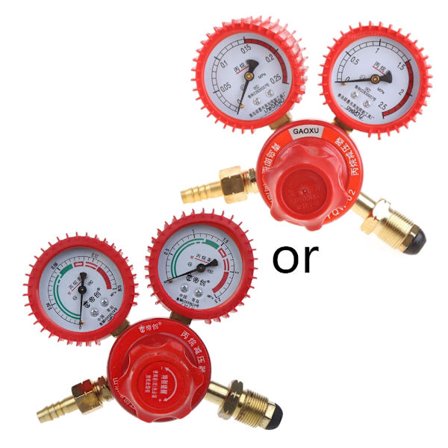 Propan för tankmätare Tryckmätare gör det möjligt att ansluta QCC1-regulator